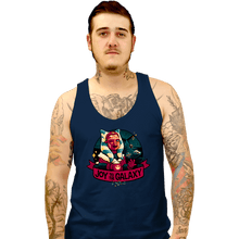 Load image into Gallery viewer, Daily_Deal_Shirts Tank Top, Unisex / Small / Navy Joy To The Galaxy
