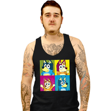 Load image into Gallery viewer, Daily_Deal_Shirts Tank Top, Unisex / Small / Black Pop Dogs
