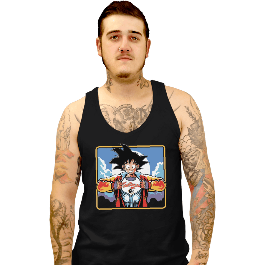 Shirts Tank Top, Unisex / Small / Black Teen Oozaru