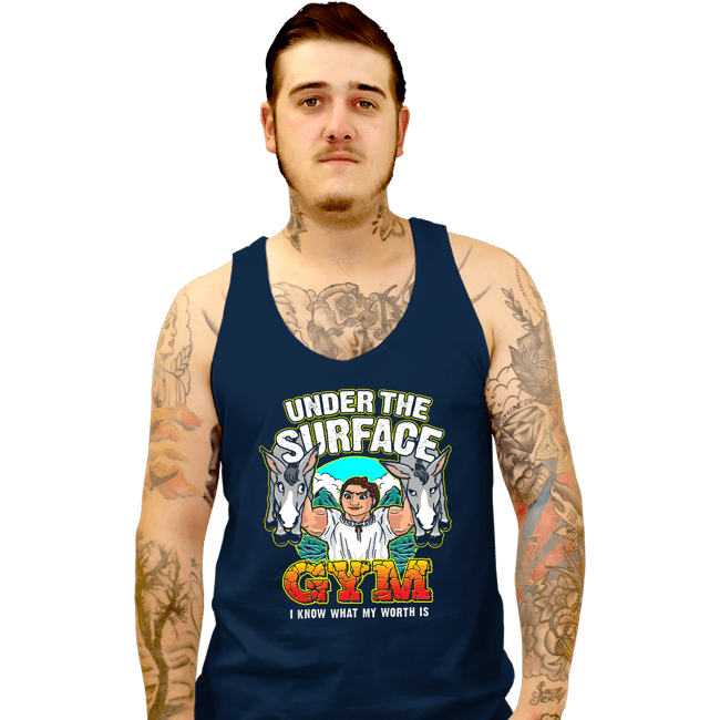 Shirts Tank Top, Unisex / Small / Navy Luisa's Gym (Navy)