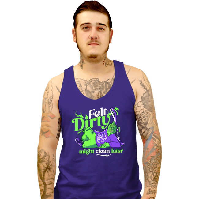 Daily_Deal_Shirts Tank Top, Unisex / Small / Violet Might Clean Later