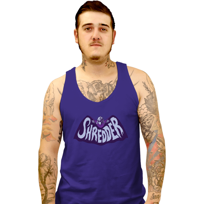Secret_Shirts Tank Top, Unisex / Small / Violet Shredderman