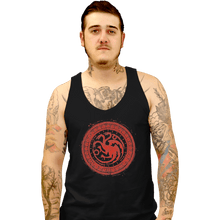 Load image into Gallery viewer, Shirts Tank Top, Unisex / Small / Black Seal Of Dragons
