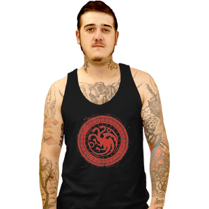 Shirts Tank Top, Unisex / Small / Black Seal Of Dragons