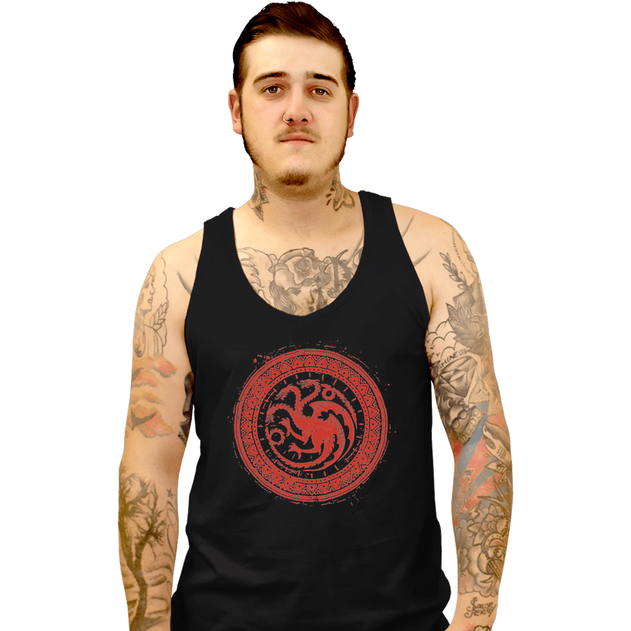 Shirts Tank Top, Unisex / Small / Black Seal Of Dragons