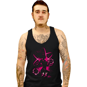 Daily_Deal_Shirts Tank Top, Unisex / Small / Black Atom Girl