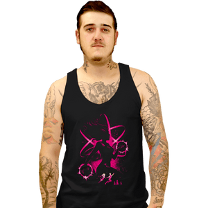 Daily_Deal_Shirts Tank Top, Unisex / Small / Black Atom Girl