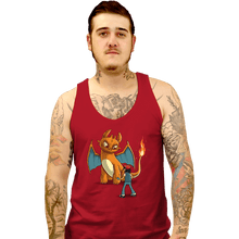 Load image into Gallery viewer, Shirts Tank Top, Unisex / Small / Red How To Train Your Monster
