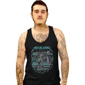 Shirts Tank Top, Unisex / Small / Black Heavy Metal Gear