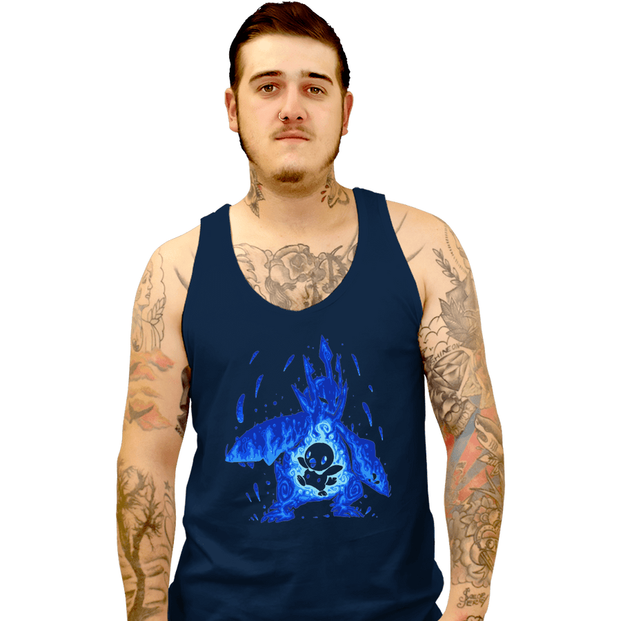 Shirts Tank Top, Unisex / Small / Navy The Water Emperor Within