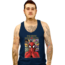 Load image into Gallery viewer, Secret_Shirts Tank Top, Unisex / Small / Navy Home Alone
