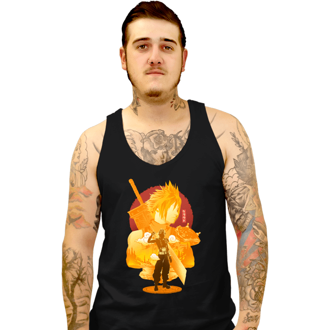 Daily_Deal_Shirts Tank Top, Unisex / Small / Black Mako-Eyed Mercenary