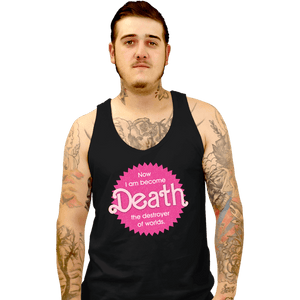 Daily_Deal_Shirts Tank Top, Unisex / Small / Black Pinkheimer