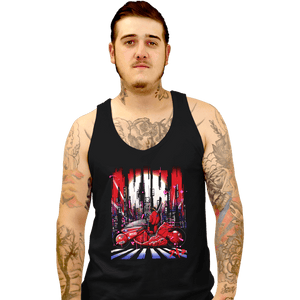 Daily_Deal_Shirts Tank Top, Unisex / Small / Black Neon Akira