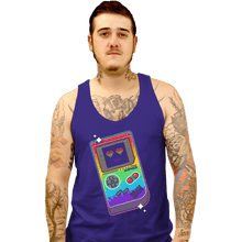 Load image into Gallery viewer, Shirts Tank Top, Unisex / Small / Violet Gaymer Player II
