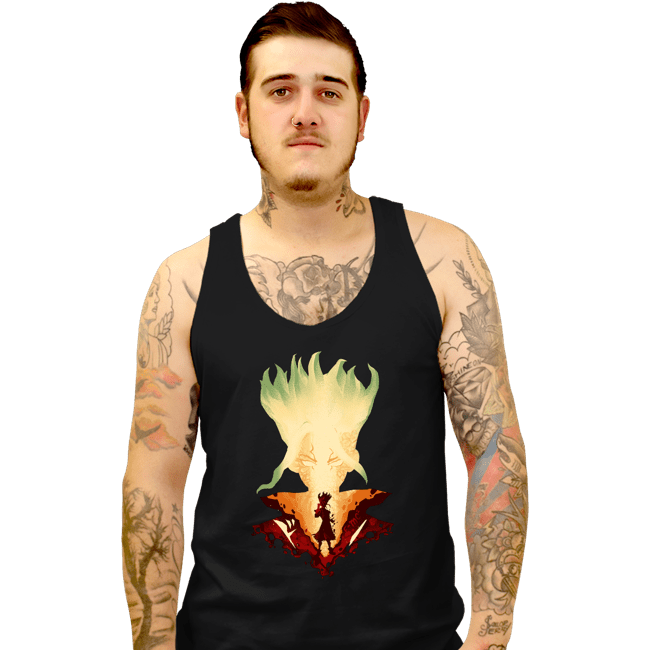 Secret_Shirts Tank Top, Unisex / Small / Black Professor Senku