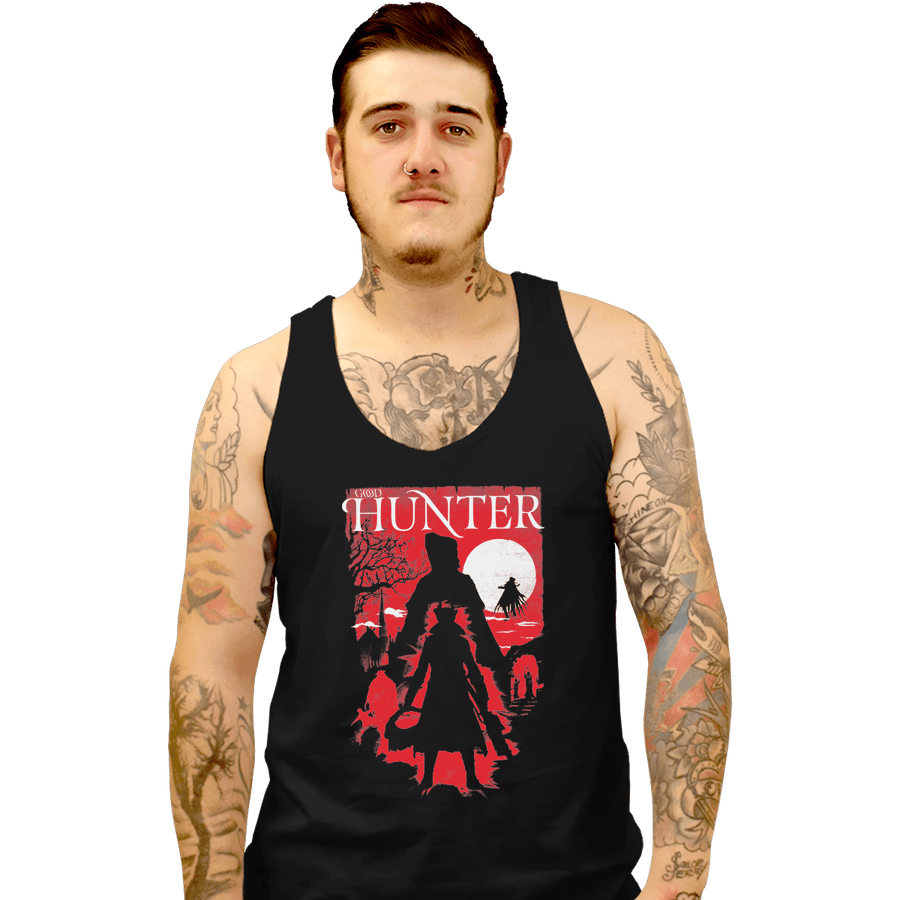 Shirts Tank Top, Unisex / Small / Black Good Hunter