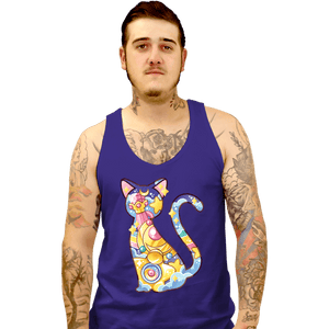 Shirts Tank Top, Unisex / Small / Violet Magical Silhouettes -  Luna