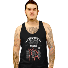 Load image into Gallery viewer, Shirts Tank Top, Unisex / Small / Black Munson World Tour
