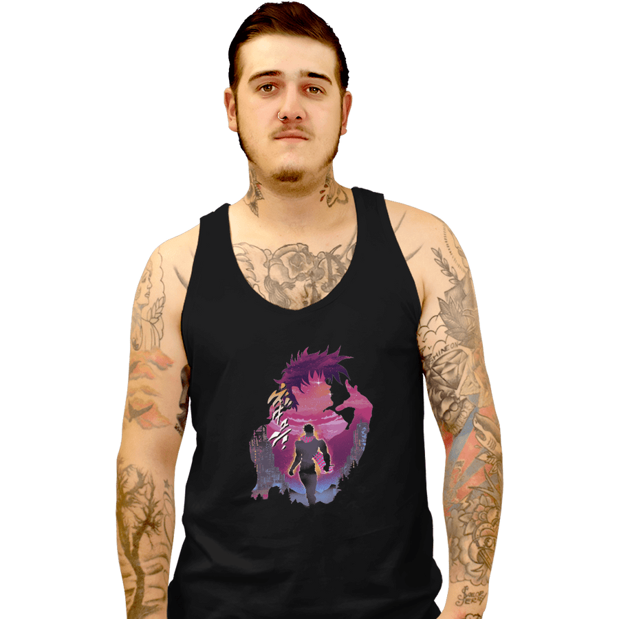 Shirts Tank Top, Unisex / Small / Black Joestar Adventure