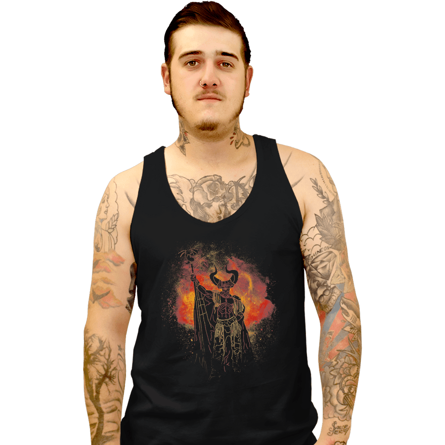 Shirts Tank Top, Unisex / Small / Black Lord Of Darkness Art