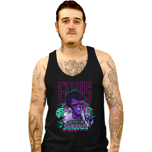 Shirts Tank Top, Unisex / Small / Black Shadow King