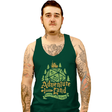 Load image into Gallery viewer, Shirts Tank Top, Unisex / Small / Black Adventureland Summer RPG Camp
