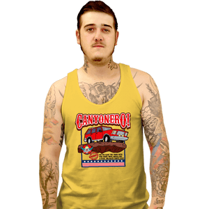 Daily_Deal_Shirts Tank Top, Unisex / Small / Gold Canyonero!