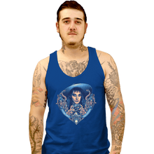 Load image into Gallery viewer, Daily_Deal_Shirts Tank Top, Unisex / Small / Royal Blue The Goth Bride
