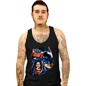 Daily_Deal_Shirts Tank Top, Unisex / Small / Black Burton's Heroes Club