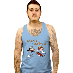 Secret_Shirts Tank Top, Unisex / Small / Powder Blue Frank & Rum Ham!