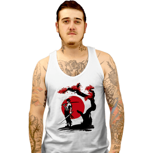 Shirts Tank Top, Unisex / Small / White Swordsman Pirate