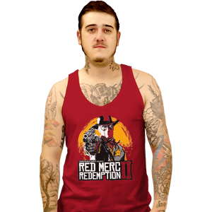 Shirts Tank Top, Unisex / Small / Red Red Merc Redemption