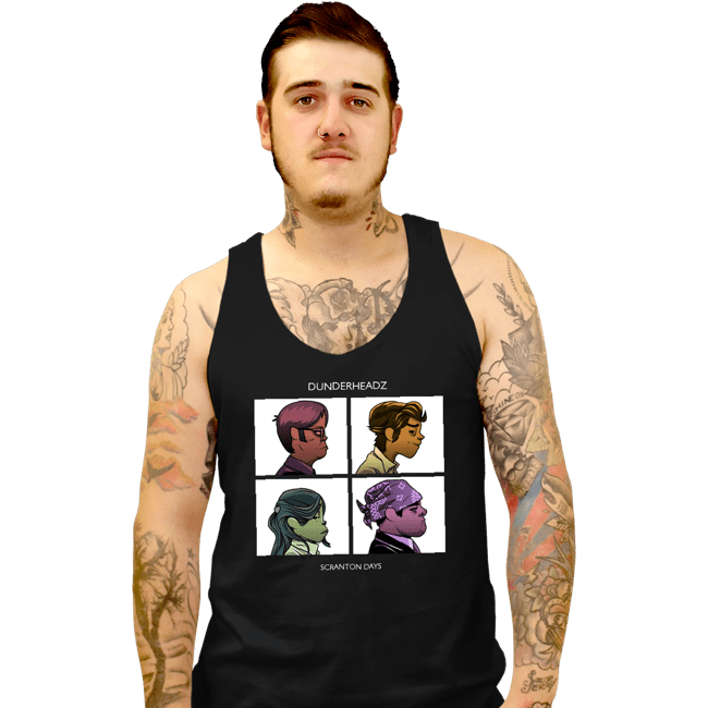 Shirts Tank Top, Unisex / Small / Black Dunderheadz