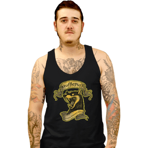 Shirts Tank Top, Unisex / Small / Black Hufflepuff