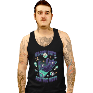 Shirts Tank Top, Unisex / Small / Black Black Cats Are The Best