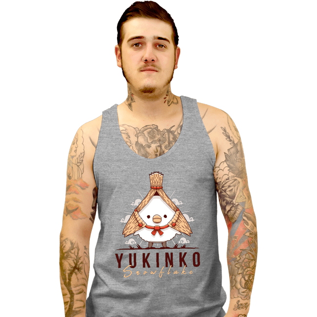 Shirts Tank Top, Unisex / Small / Sports Grey Yukinko Snowflake