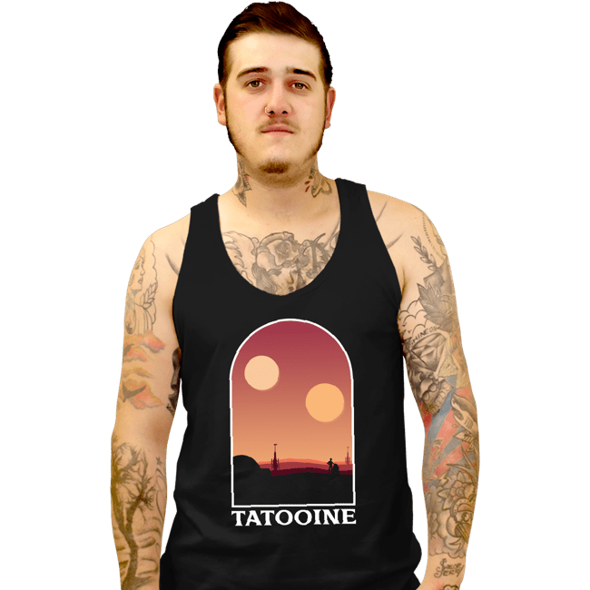 Shirts Tank Top, Unisex / Small / Black Desert Suns