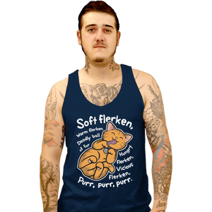 Shirts Tank Top, Unisex / Small / Navy Soft Flerken