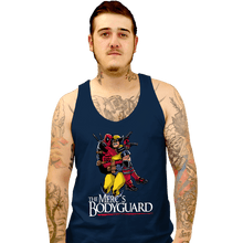 Load image into Gallery viewer, Daily_Deal_Shirts Tank Top, Unisex / Small / Navy The Merc&#39;s Bodyguard

