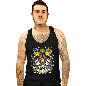 Shirts Tank Top, Unisex / Small / Black Black Mage Hero