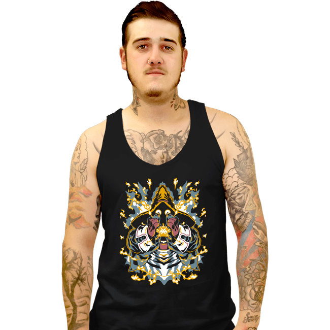 Shirts Tank Top, Unisex / Small / Black Black Mage Hero