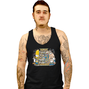 Shirts Tank Top, Unisex / Small / Black Clash Of Toon Dads