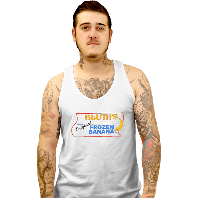 Secret_Shirts Tank Top, Unisex / Small / White Bluth Bananas