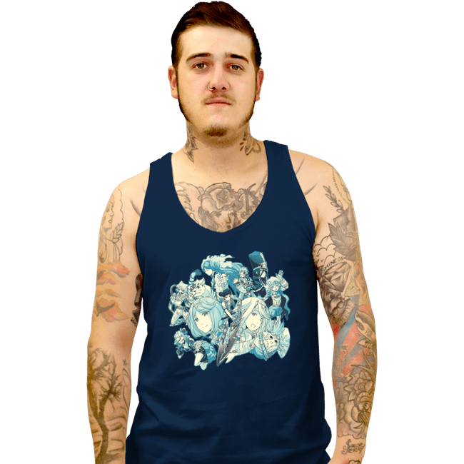 Shirts Tank Top, Unisex / Small / Navy Protect The Future