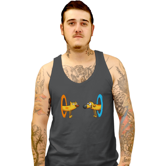 Shirts Tank Top, Unisex / Small / Charcoal Finally We Meet