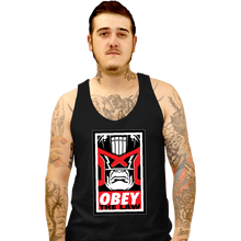 Load image into Gallery viewer, Daily_Deal_Shirts Tank Top, Unisex / Small / Black Obey The Law
