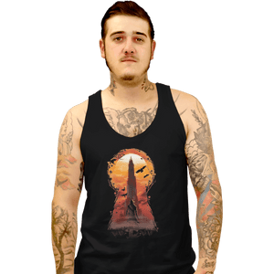 Shirts Tank Top, Unisex / Small / Black Dark Tower