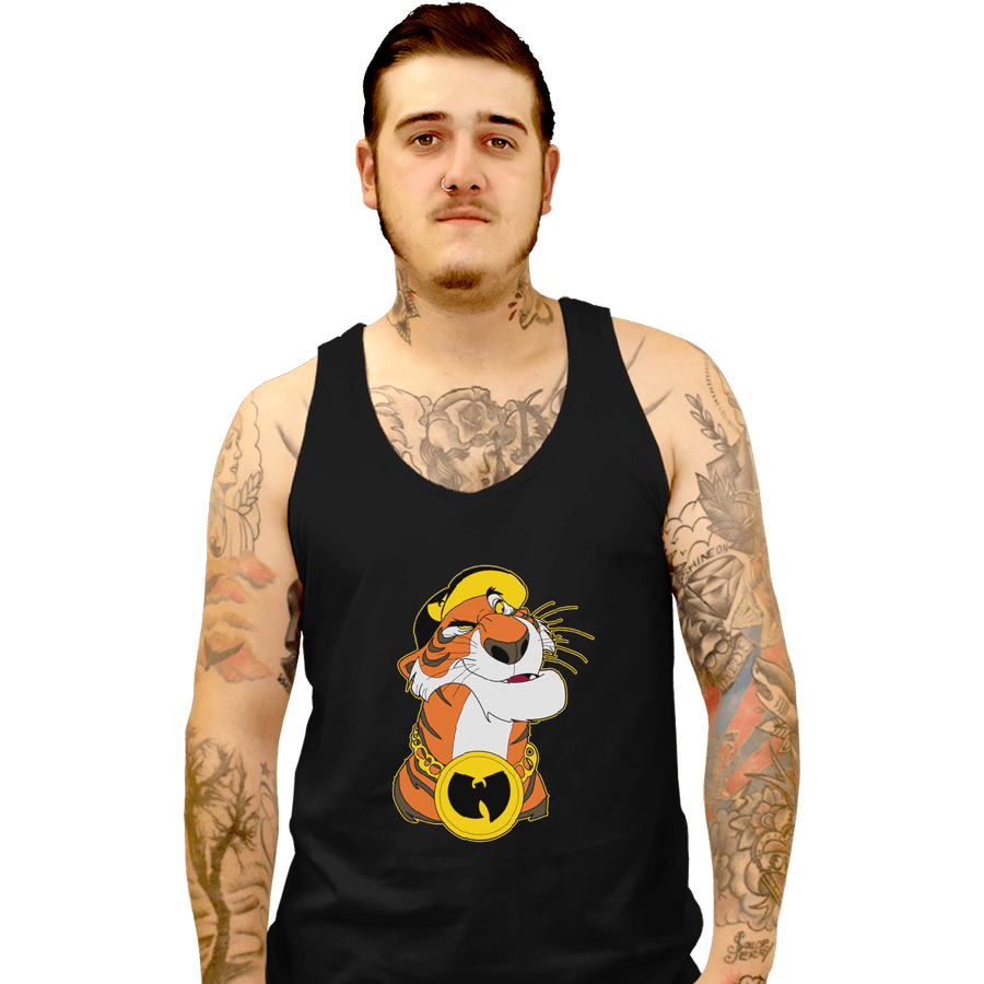 Shirts Tank Top, Unisex / Small / Black Tiger Style