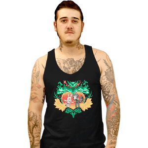 Shirts Tank Top, Unisex / Small / Black Beast Heart